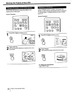 Preview for 42 page of Sony KP-41 EXR96 Operating Instructions Manual