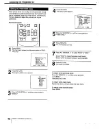 Preview for 46 page of Sony KP-41 EXR96 Operating Instructions Manual