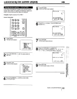 Preview for 53 page of Sony KP-41 EXR96 Operating Instructions Manual