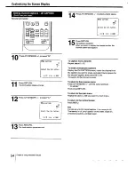 Preview for 54 page of Sony KP-41 EXR96 Operating Instructions Manual