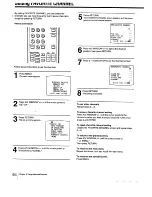 Preview for 64 page of Sony KP-41 EXR96 Operating Instructions Manual