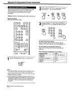 Preview for 70 page of Sony KP-41 EXR96 Operating Instructions Manual