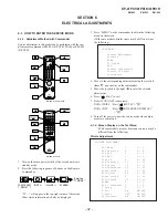 Предварительный просмотр 32 страницы Sony KP-41PX1 Service Manual