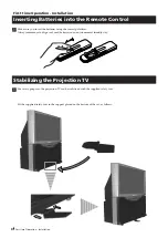 Preview for 8 page of Sony KP-41PZ1D Instruction Manual