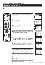 Preview for 15 page of Sony KP-41PZ1D Instruction Manual