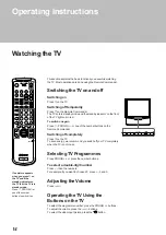 Preview for 14 page of Sony KP-41S4 Operating Instructions Manual