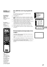 Preview for 87 page of Sony KP-41S4 Operating Instructions Manual