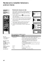 Preview for 40 page of Sony KP-41S4K Operating Instructions Manual