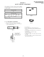 Предварительный просмотр 21 страницы Sony KP-41S5 Service Manual