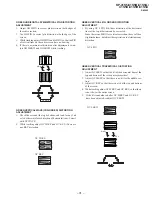 Предварительный просмотр 31 страницы Sony KP-41S5 Service Manual