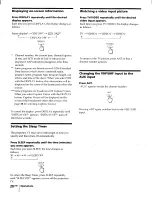 Предварительный просмотр 20 страницы Sony KP-41T65 - 41" Rear Projection Operating Instructions Manual