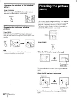 Предварительный просмотр 22 страницы Sony KP-41T65 - 41" Rear Projection Operating Instructions Manual