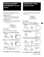 Предварительный просмотр 29 страницы Sony KP-41T65 - 41" Rear Projection Operating Instructions Manual