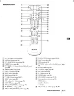 Предварительный просмотр 41 страницы Sony KP-41T65 - 41" Rear Projection Operating Instructions Manual