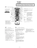 Preview for 7 page of Sony KP-43T75A Service Manual