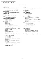 Preview for 2 page of Sony KP-43T75C Service Manual