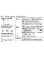 Предварительный просмотр 31 страницы Sony KP 43T90 Operating Instructions Manual