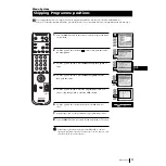 Предварительный просмотр 17 страницы Sony KP-44PS2 Instruction Manual