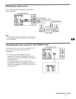 Preview for 11 page of Sony KP-46S25 Operating Instructions Manual