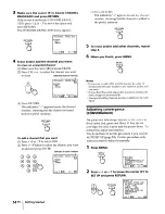 Preview for 14 page of Sony KP-46S25 Operating Instructions Manual