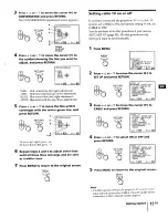 Preview for 15 page of Sony KP-46S25 Operating Instructions Manual