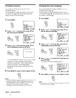 Preview for 16 page of Sony KP-46S25 Operating Instructions Manual