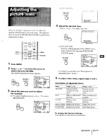 Preview for 21 page of Sony KP-46S25 Operating Instructions Manual