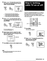 Preview for 11 page of Sony KP-46S55 Operating Instructions Manual