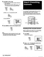 Preview for 12 page of Sony KP-46S55 Operating Instructions Manual