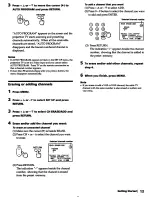 Preview for 13 page of Sony KP-46S55 Operating Instructions Manual