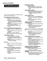 Preview for 36 page of Sony KP-46V25 Operating Instructions Manual