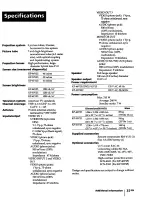 Preview for 37 page of Sony KP-46V25 Operating Instructions Manual