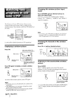 Предварительный просмотр 22 страницы Sony KP-46V35 Operating Instructions Manual