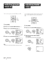 Предварительный просмотр 26 страницы Sony KP-46V35 Operating Instructions Manual