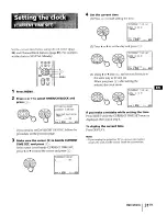 Предварительный просмотр 31 страницы Sony KP-46V35 Operating Instructions Manual