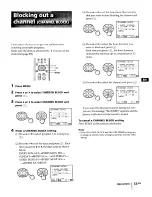 Предварительный просмотр 33 страницы Sony KP-46V35 Operating Instructions Manual