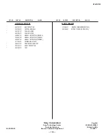 Preview for 134 page of Sony KP-46WT500 - 46" Hi-scan 1080i 16:9 Projection Television Service Manual