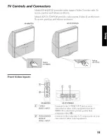 Предварительный просмотр 12 страницы Sony KP-46WT520 - Wide Screen Projection Tv Operating Instructions Manual