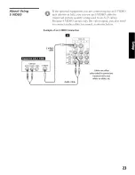 Предварительный просмотр 24 страницы Sony KP-46WT520 - Wide Screen Projection Tv Operating Instructions Manual