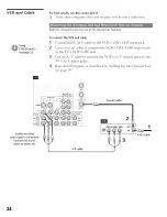 Предварительный просмотр 25 страницы Sony KP-46WT520 - Wide Screen Projection Tv Operating Instructions Manual