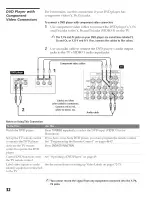 Предварительный просмотр 33 страницы Sony KP-46WT520 - Wide Screen Projection Tv Operating Instructions Manual