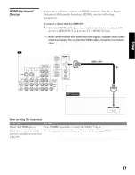 Предварительный просмотр 38 страницы Sony KP-46WT520 - Wide Screen Projection Tv Operating Instructions Manual