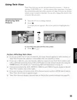 Предварительный просмотр 56 страницы Sony KP-46WT520 - Wide Screen Projection Tv Operating Instructions Manual