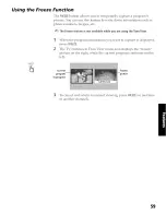 Предварительный просмотр 60 страницы Sony KP-46WT520 - Wide Screen Projection Tv Operating Instructions Manual