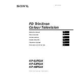 Sony KP-48PS1K Instruction Manual предпросмотр