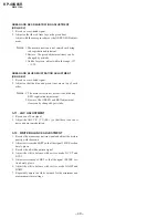 Preview for 40 page of Sony KP-48S65R Service Manual