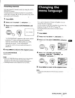 Preview for 21 page of Sony KP-48V45 Operating Instructions Manual