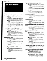 Preview for 42 page of Sony KP-48V45 Operating Instructions Manual