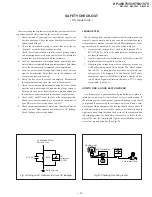 Предварительный просмотр 4 страницы Sony KP-48V75 - 48" Color Rear Video Projector Service Manual