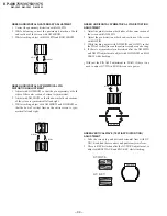 Предварительный просмотр 45 страницы Sony KP-48V75 - 48" Color Rear Video Projector Service Manual